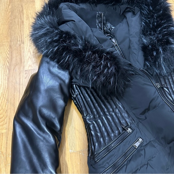 Sicily Faux Leather Winter Coat - Picture 4 of 13